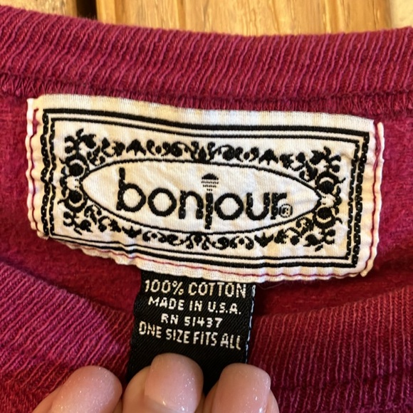 Bonjour Crewneck Sweatshirt - Picture 5 of 5